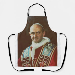Tablier Saint Pape Paul VI Évêque de Rome