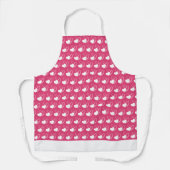 Tablier Saint-Valentin Coeurs Tordus (Recto)