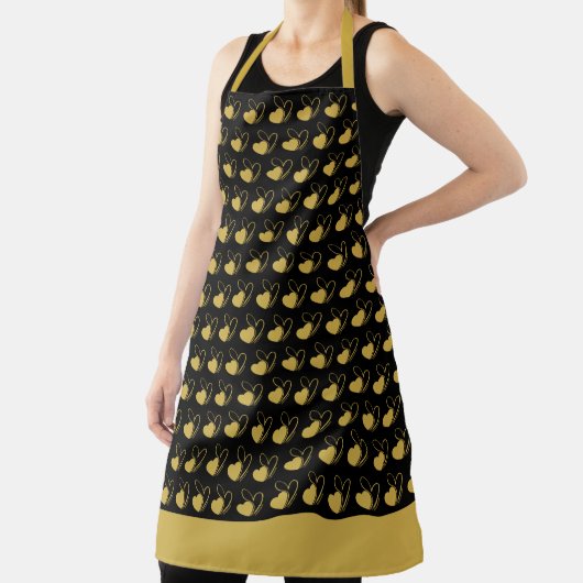 Tablier Saint-Valentin Coeurs Tordus (Insitu)