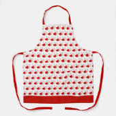 Tablier Saint-Valentin Coeurs Tordus (Recto)