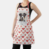 Tablier Saint-Valentin Moderne pour Chien Personnalisé (Insitu)