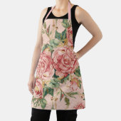 Tablier Saint-Valentin romantique avec de belles roses, ro (Insitu)