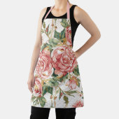 Tablier Saint-Valentin romantique avec de belles roses, ro (Insitu)