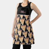Tablier Saint Valentin Thème Coeur Pizza Motif Apron (Insitu)