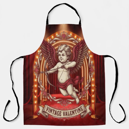 Tablier Saint-Valentin vintage (Recto)