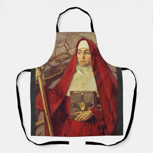 Tablier Sainte Brigitte d'Irlande (Recto)