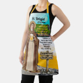 Tablier Sainte Brigitte d'Irlande et son lac de bière (Insitu)