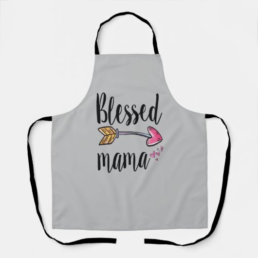 Tablier Sainte maman avec une flèche (Recto)