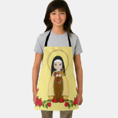 Tablier Sainte Thérèse de l'Enfant Jésus Roses (Insitu)