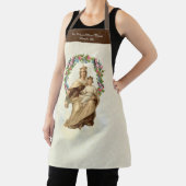 Tablier Sainte Vierge Marie Mont Carmel Floral (Insitu)