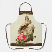Tablier Sainte Vierge Marie Rose du mont Carmel (Recto)