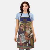 Tablier Saints Cyrille et Méthode Patrons de l'Europe (Porté)