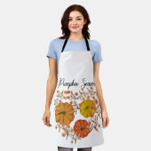 Tablier saison citrouille (Porté)