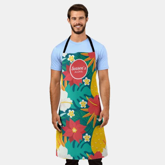 Tablier Saison d'Aloha Hawaiian (Porté)