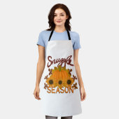 Tablier "Saison de bascule" Thanksgiving Apron (Porté)