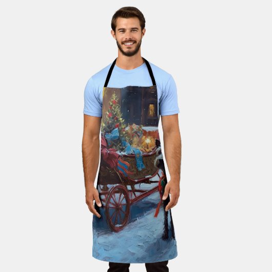 Tablier Saison de Noël de Chesapeake (Porté)