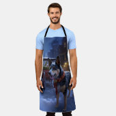 Tablier Saison de Noël des bovins australiens (Porté)