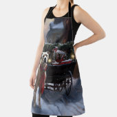 Tablier Saison de Noël du American Staffordshire (Insitu)