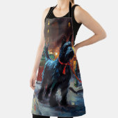 Tablier Saison de Noël du Terrier écossais (Insitu)