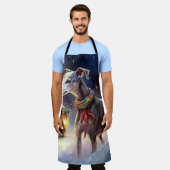 Tablier Saison de Noël Greyhound (Porté)