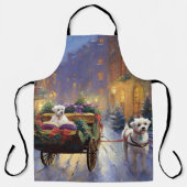 Tablier Saison de Noël maltaise (Recto)