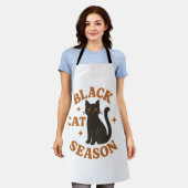 Tablier saison des chats noirs (Porté)