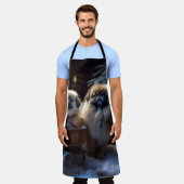 Tablier Saison des fêtes de Noël de Pékin (Porté)