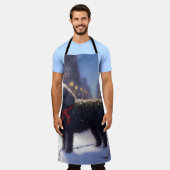 Tablier Saison des fêtes de Noël des canicules (Porté)