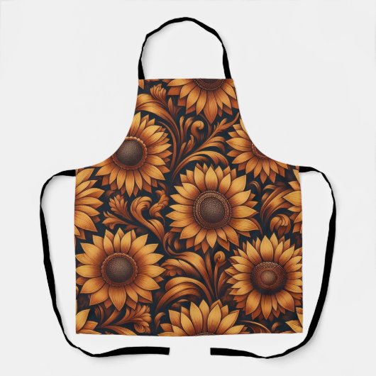 Tablier Saison des Tournesols (Recto)