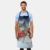 Tablier Saison Festive de Noël de Boxer (Porté)