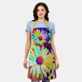 Tablier Saisy Abstrait Aux Couleurs Lumineuses (Porté)