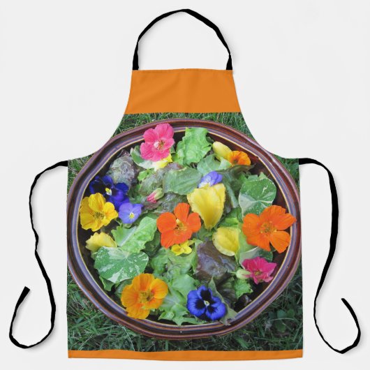 Tablier Salade de fleurs (Recto)