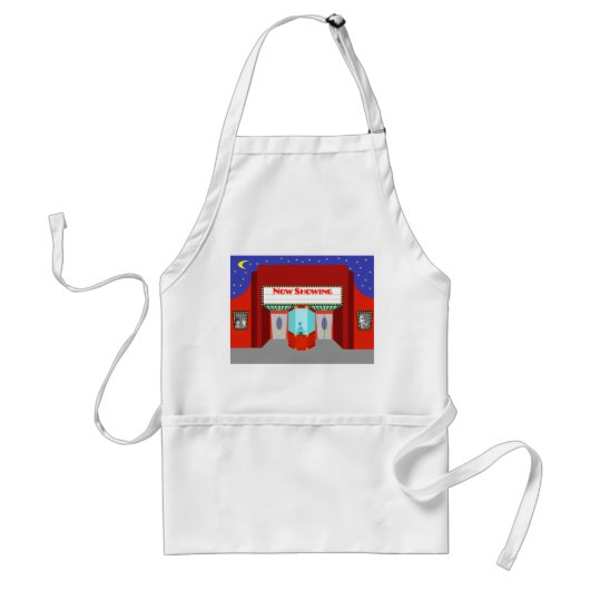 Tablier Salle de cinéma rétro Apron (Devant)