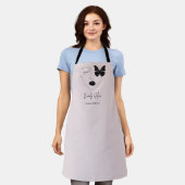 Tablier Salon de beauté professionnel minimaliste (Porté)