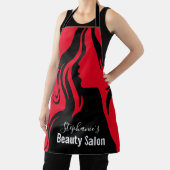 Tablier Salon de beauté Silhouette Lady (Insitu)