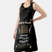 Tablier Salon de la Frontière Américaine Cowboy (Insitu)