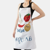 Tablier salsa squad Cute nourriture humour citation Drôle (Insitu)
