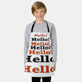 Tablier Salutation (Porté)