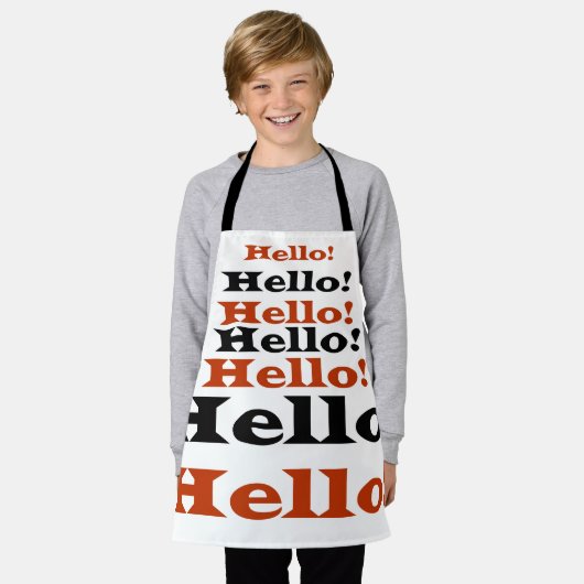 Tablier Salutation (Porté)