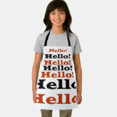 Tablier Salutation (Insitu)