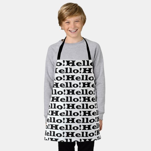 Tablier Salutation (Porté)