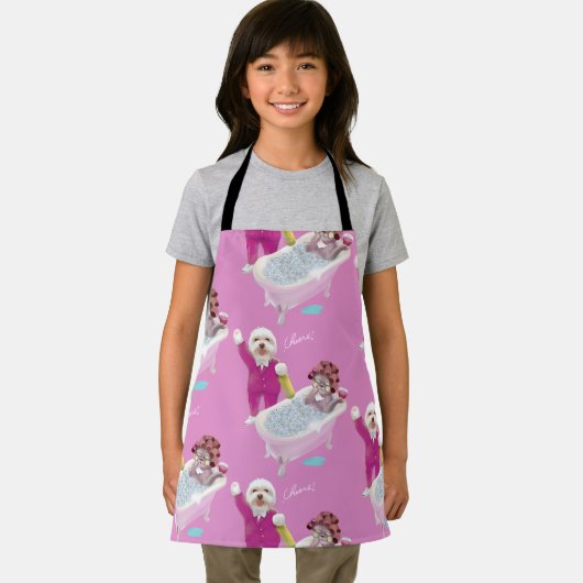 Tablier Salutations de détente (Insitu)