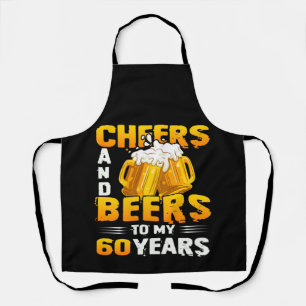 Tablier Salutations Et Bières À Mes 60 Ans 60e Anniversa