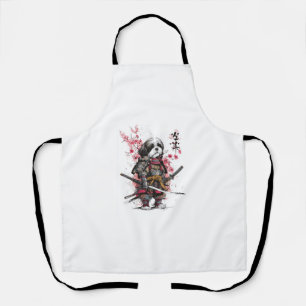 Tablier Samouraï Shih Tzu � Chien Guerrier Épique