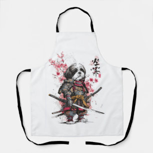Tablier Samouraï Shih Tzu � Chien Guerrier Épique