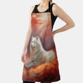 Tablier Samoyé en automne Leaves Fall Inspire (Insitu)