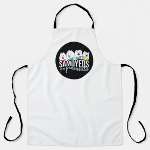 Tablier Samoyeds du logo de la péninsule