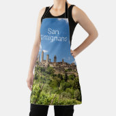 Tablier San Gimignano Toscane Italie Panorama Souvenir (Insitu)