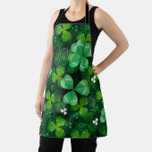 Tablier Sans couture avec trèfle vert (Insitu)