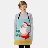 Tablier Santa at beach (Porté)